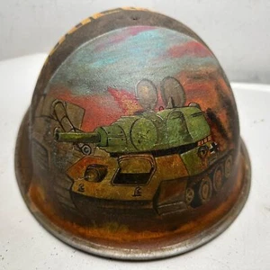 WW2 D-Day Commemorative Helmet - Original Mk3 British / Canadian Turtle helmet - Picture 1 of 12