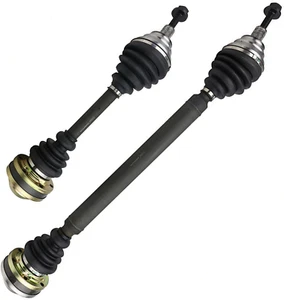 2PC Front CV Axle Half Shaft Assemblies for Audi A3 VW CC EOS Jetta Passat GTI 2 - Picture 1 of 7