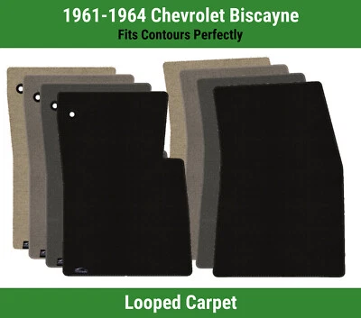 Alfombrillas Lloyd Classic Loop de primera fila para Chevrolet Biscayne 1961-1964  Foto 1 de 4
