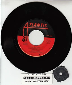 LED ZEPPELIN Black Dog & Misty Mountain Hop 7" 45 rpm record NEW + jukebox strip - Picture 1 of 1