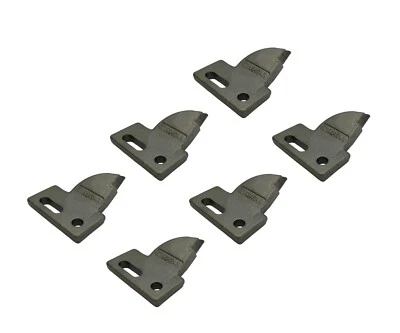 6 R.H. 4" Cut, Bolt On, Carbide Teeth, T165404R for many small Chain Trenchers - Image 1 of 2