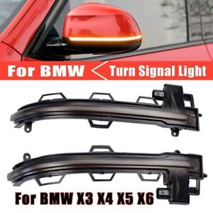 For BMW X3 F25 X4 F26 X5 F15 F16 Dynamic Turn Signal Light Side Mirror Indicator