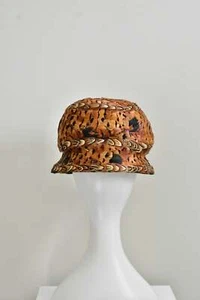 Sombrero vintage de la década de 1960 Deadstock pluma Paulette/Saks Fifth Avenue - Imagen 1 de 7