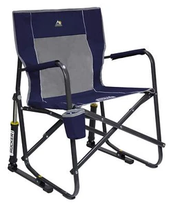 GCI Outdoor Freestyle Rocker Portable Rocking Chair & Outdoor Chair Indigo B... - Picture 1 of 6