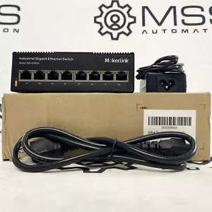Commutateur Gigabit Ethernet industriel 8 ports MokerLink IND-G080G G080G - Photo 1/7
