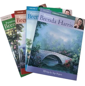 Set 4 Books Painting with Brenda Harris - Picture 1 of 6