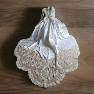 Vestido de novia Alfred Angelo vintage años 80 blanco satinado manga larga*talla 8*¡MIRA Y LEE! - Imagen 1 de 24