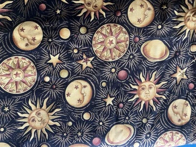 Celestials, Hoffman International Fabric, Cotton, BTHY - Image 1 of 4