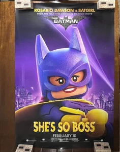 ROLLED The Lego Batman Movie 2017 Movie Poster 27x40 Batgirl (B) - Picture 1 of 1