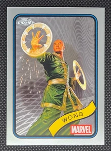 2025 Topps Chrome Marvel Set Base Wong #86 - Foto 1 di 2