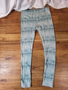 Helly Hansen Kids Size 14 100% Merino Wool Blue Baselayer Pants - Picture 1 of 5