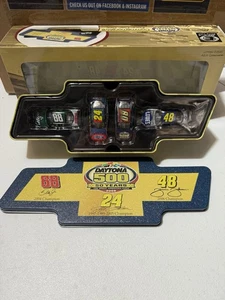 Daytona 500 50 Years 2008 4 Car Tin Set 1:64 Nascar Diecast - Picture 1 of 6