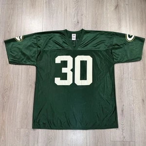 Vintage NFL Green Bay Packers Jersey Size XXL 2XL Ahman Green 30 Running Back - Picture 1 of 18