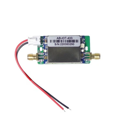 SODIAL Amplificatore bidirezionale ricezione trasmissione Lora Booster 433MHz 2922