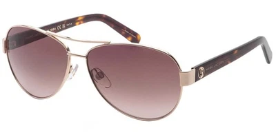 Marc Jacobs Women's Gold-Tone Aviator Sunglasses - MARC699S-006J-HA - Image 1 of 4