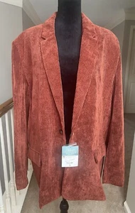 Blazer de pana Abbott Elementary, para hombre talla XL, nuevo con etiquetas - Imagen 1 de 4