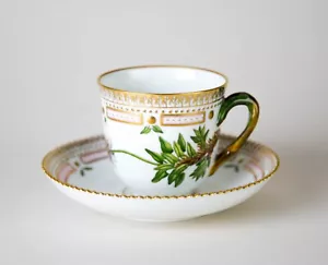 Royal Copenhagen Flora Danica Cup & Saucer #3597 Dryas Integrifolia Vahl. - Picture 1 of 10