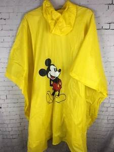 Poncho de Lluvia Parques Disney Talla Única Adulto Amarillo Sudadera con Capucha Disneyland (DÍA) - Imagen 1 de 7
