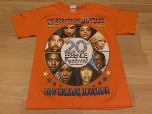 2014 Rare Essence Music Festival RAP Shirt Prince NAS Mary J New Orleans Youth L - Picture 1 of 6