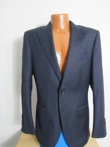 Cappotto sportivo slim Suitsupply Super 110s Midnight Navy 38! - Foto 1 di 15