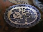 Extra Large Oriental Blue And White Oval Platter