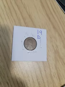 1919 D Lincoln Wheat Cent Penny Free Shipping - Picture 1 of 5
