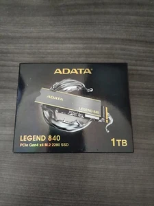 ADATA LEGEND 840 1TB Gaming High Perf M.2 NVMe Internal SSD Hdd - Dark Gray - Picture 1 of 7