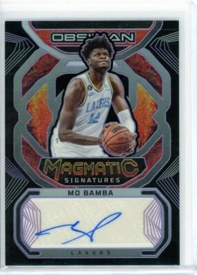 Mo Bamba 2022-23 Obsidian Purple Electric Etch Magmatic Signatures 33/75 - Image 1 of 2