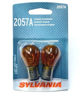 Sylvania Basic 2057A 27/6.7W Two Bulbs Rear Turn Signal Light Replacement Stock - Picture 1 of 9