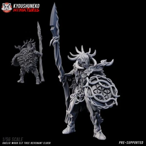 Madera gaélica Elfo Árbol Renacido Elder, D&D RPG Fantasía Elfos Miniaturas, Kyoushuneko - Imagen 1 de 1