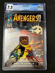 Avengers #23 CGC 7.5 1st Ravonna Renslayer & John Romita Silver Age Marvel Work - Picture 1 of 4