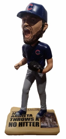 Chicago CUBS Jake Arrieta No-Hitter Bobblehead #/360 BRAND NEW! Baseball Cover