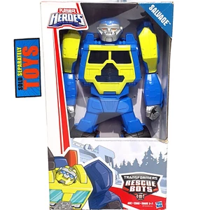 Playskool Heroes Transformers Rescue Bots SALVAGE XL figure BIG 11" NEW RARE - Picture 1 of 9