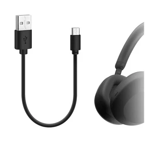 Geekria USB Charger Cable for Sony WH-1000XM6 WH-1000XM5 WH1000XM4 XB910N CH720N - Picture 1 of 6