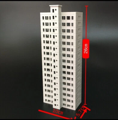 1:150/200/300/64 Outland Building Model Tall Mansion Residential Scene Model Toy - Image 1 of 4