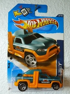 Walmart Only Teal 2012 Hot Wheels DIESEL DUTY #133 - HW City Works '12 - Picture 1 of 2