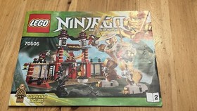 LEGO NINJAGO 70505: Temple of Light Instruction Manual 2 ONLY