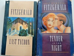 Lote de 2 PB F Scott Fitzgerald El último magnate Tender is the Night - Imagen 1 de 2