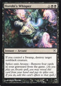 4X HOROBI'S WHISPER BLACK BETRAYERS KAMIGAWA MTG MAGIC NM X4 (yourdeckbuilder) - Picture 1 of 1