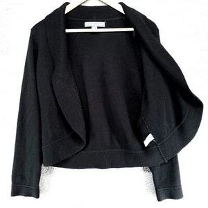 Josephine Chaus Damen Long Strickjacke Pullover vorne offen Größe M Viskose schwarz - Bild 1 von 17