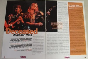 DECEASED ~ 9 pc. Magazine Clippings Lot U.S. death metal Abominog October 31 - Picture 1 of 3
