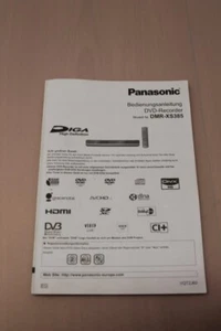 Panasonic DMR-xs 385 Bedienungsanleitung Manual Deutsch - Bild 1 von 1