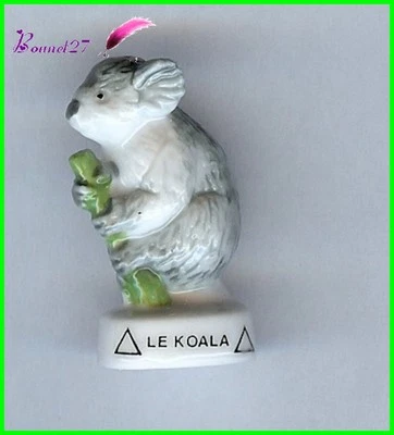 Feve Les Animaux Sauvage Edition Atlas " Le Koala " #C45