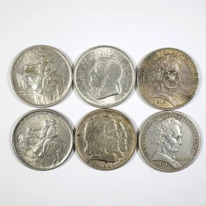 6x Better Date 1918, 1925, 1936 Classic Commemorative Half Dollars 50c 30899 - Picture 1 of 13