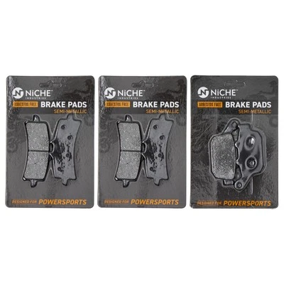 Conjunto de pastilhas de freio para Triumph Daytona 675 T2021451 T2020602 dianteiro traseiro semi-metálico - Imagem 1 de 4