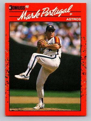 1990 Donruss #542 Mark Portugal - Image 1 of 2