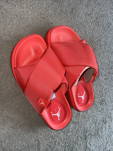 Nike Jordan Sophia Slides rosse UK7.5 NUOVE