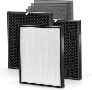 Replacement Filter Compatible with Air Purifier 3000 Series, Includes 1x White F - Picture 1 of 5