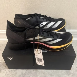 NEW Adidas Men's SIZE 10.5M Adizero Takumi Sen 10 Low Running Shoe Black ID2793 - Picture 1 of 10
