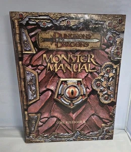 Dungeons & Dragons Monster Manual Core Rulebook III D&D  1st Print 2000 - Picture 1 of 8